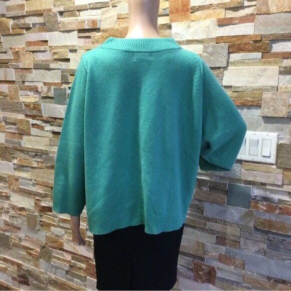 J.CREW Crew Neck 3/4 Sleeve Sweater - Picture 3 of 5